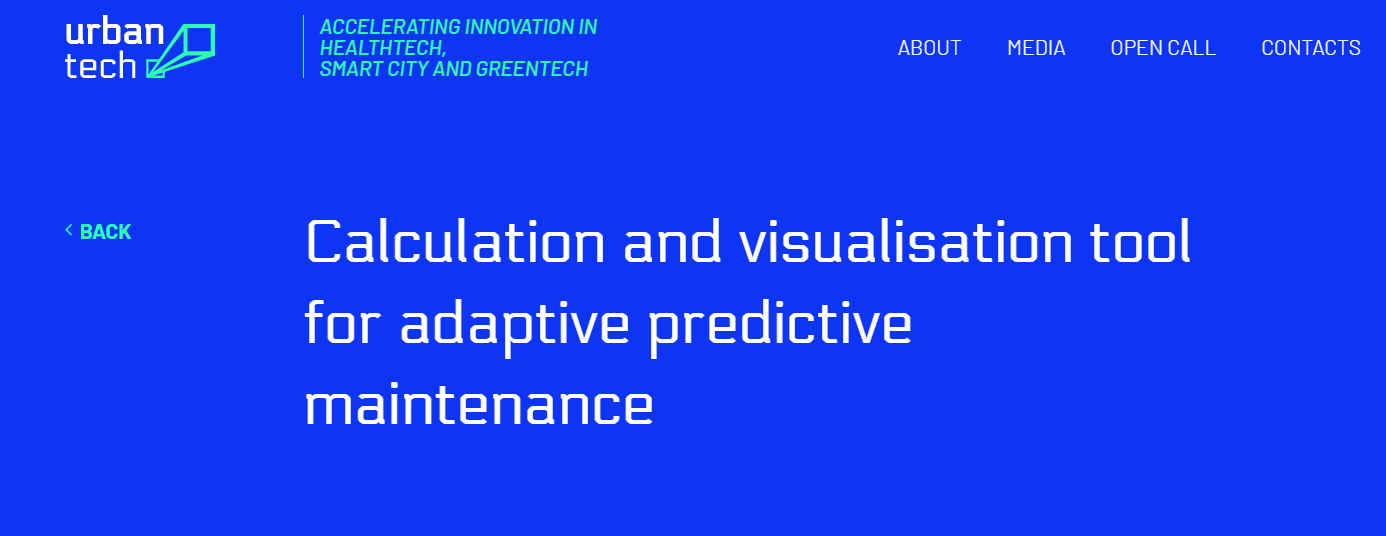 Energiesparverband (ESV): Calculation and visualisation tool for adaptive predictive maintenance.