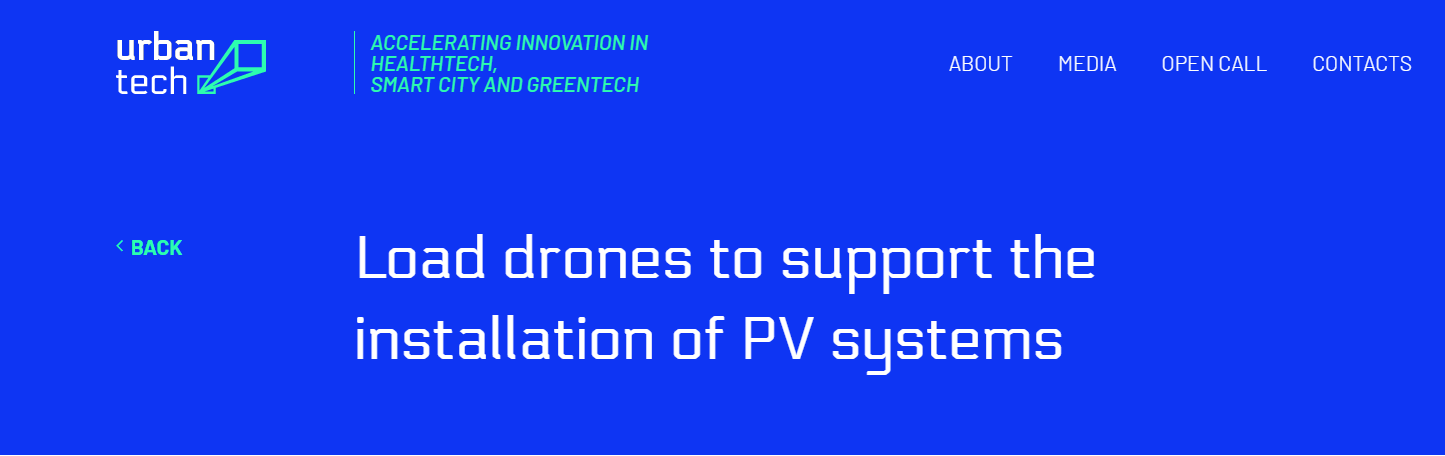 Energiesparverband (ESV): Load drones to support the installation of PV systems